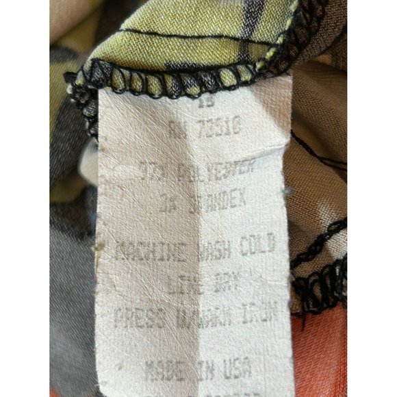 Ivy Jane Uncle Frank Tiered Ruffle Floral Dress Size Small - Picture 8 of 8